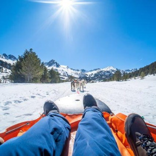 OFERTA Mushing: 2 Km en Paseo en Trineo tirado por Perros y Seguro (Andorra)
