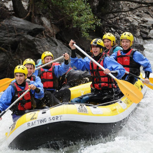 Rafting desde Llavorsí hasta Sort (Lleida)