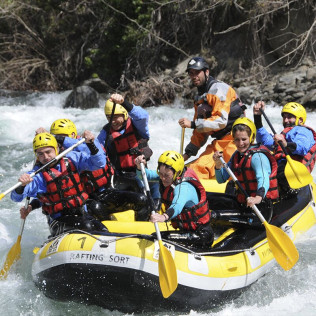 Rafting desde Llavorsí hasta Sort (Lleida)