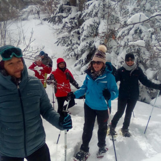 Ruta con Raquetas de Nieve por el Bosc del Gerdar (Lleida)