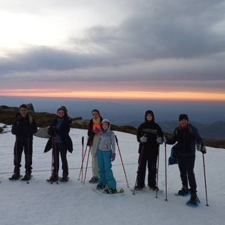 Ruta en Raquetas de Nieve con Fotos en Canchal Negro (Salamanca)