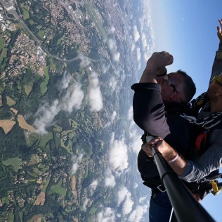 Salto Tándem en Paracaídas (Biarritz, Francia)