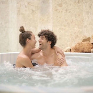 Espacio Bienestar para dos en Siddha Ayur Spa del Hotel Grand Muthu Oura View Beach Club 5* (Portugal)