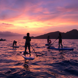 Excursión en SUP con Keida (Sant Elm, Mallorca)