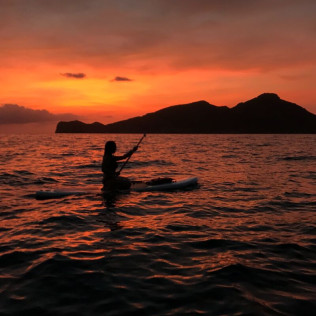 Excursión en SUP con Keida (Sant Elm, Mallorca)