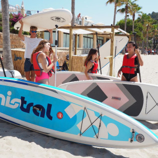 Excursión en SUP con Keida (Sant Elm, Mallorca)