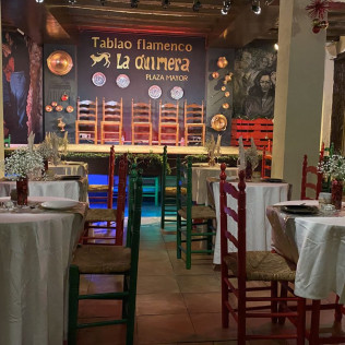 Espectáculo Flamenco con Cena o Consumición en Tablao Flamenco La Quimera Plaza Mayor (Madrid)