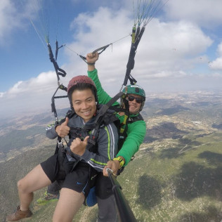 Vuelo Acrobático en Parapente (Ronda, Málaga)