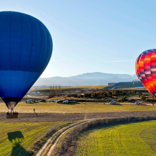 Vuelo en Globo con Vídeo, Almuerzo y Cava para dos (Aranjuez, Madrid)
