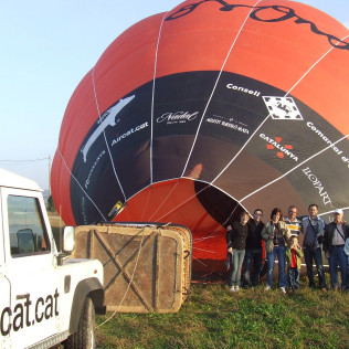Vuelo en Globo con Cava por l'Empordà (Costa Brava, Girona)