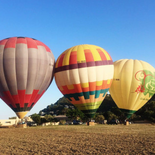 Vuelo en Globo con Cava, Fotos y Vídeo (Mallorca)