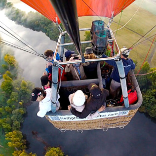 Vuelo en Globo con Vídeo, Almuerzo y Cava (Salamanca)