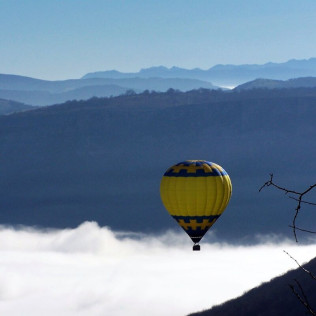 Vuelo en Globo por Valderejo con Almuerzo y Cava (Vizcaya)