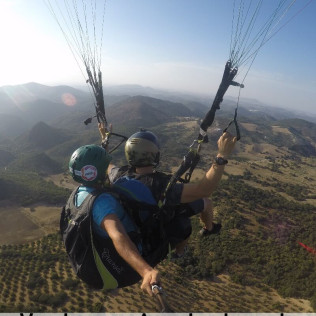 Vuelo en Parapente Biplaza (Ronda, Málaga)