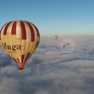 Vuelo Romántico en Globo para dos con Fotos y Vídeo (La Rioja)