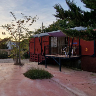 Escapada con Jacuzzi Privado en Vagón de Tren de Alojamientos Casa Ruiz (Caravaca De La Cruz, Murcia)