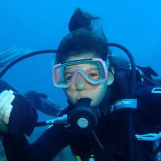 Bautizo de buceo en el mar con instructor personal (Mataró, Barcelona)