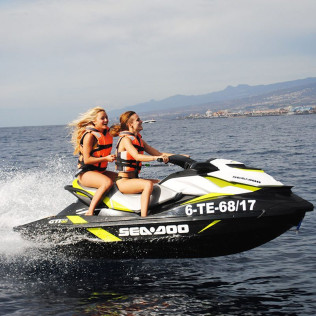 Jet Ski Safari: Moto de Agua para dos en Costa Adeje (Tenerife)  
