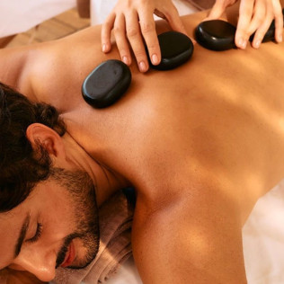 Masaje con Piedras Calientes Volcánicas de Canarias en Spa Inspire Princess Tenerife 4* (Costa Adeje, Tenerife) 