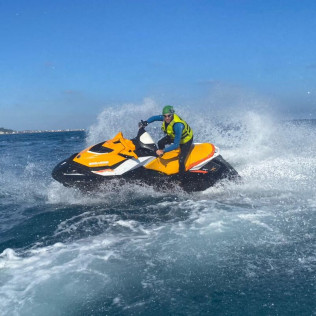 Ruta en Moto de Agua para dos (Port Ginesta, Barcelona)
