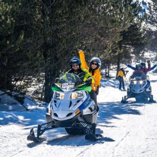 Moto de Nieve para dos con Seguro (Grandvalira, Andorra)