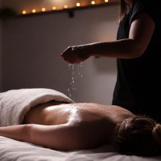 Ritual Nadra Imperial: Exfoliación, Masaje Muscular, Lavado Capilar y Envoltura en Nadra Hammam (Valencia)