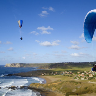 Vuelo en Parapente (Asturias)