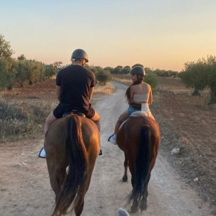 Paseo a Caballo para dos con Opción a Tosta y Bebida (Campo Real, Madrid)