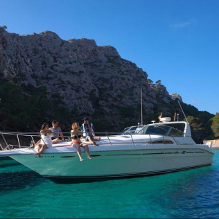 Puesta de Sol en Yate privado con copa de cava (Port de Pollença, Mallorca)