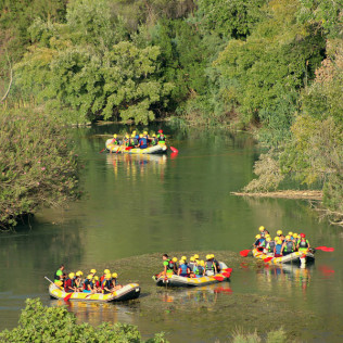 Rafting en el Cañón de Almadenes con Visita a dos Cuevas y Reportaje Fotográfico (Murcia)