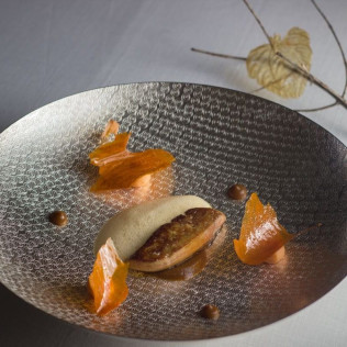 Menú degustación: Cena Estrella Michelin para dos en Restaurant Les Moles (Ulldecona, Tarragona)