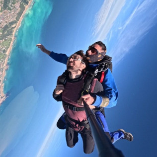 Salto Tándem en Paracaídas (Biarritz, Francia)