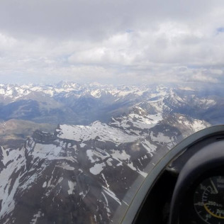 Vuelo sobre los Pirineos en Planeador Advanced Pyrénées (Santa Cilia, Huesca)
