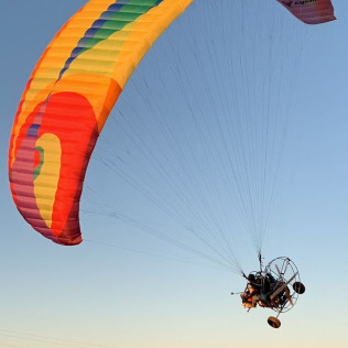 Vuelo en Paramotor Biplaza (La Puebla de los Infantes o Lora del Río, Sevilla)